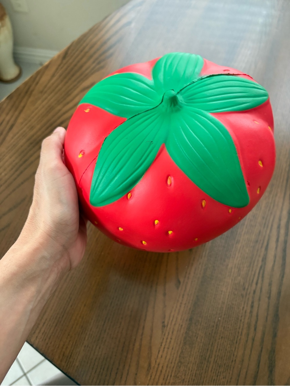 Jumbo Squishy Strawberry